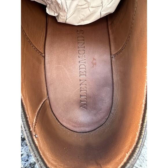 Allen Edmonds Strand Cap Toe Oxford Dress Leather Shoes Brown Men's Size 13 - Picture 11 of 14